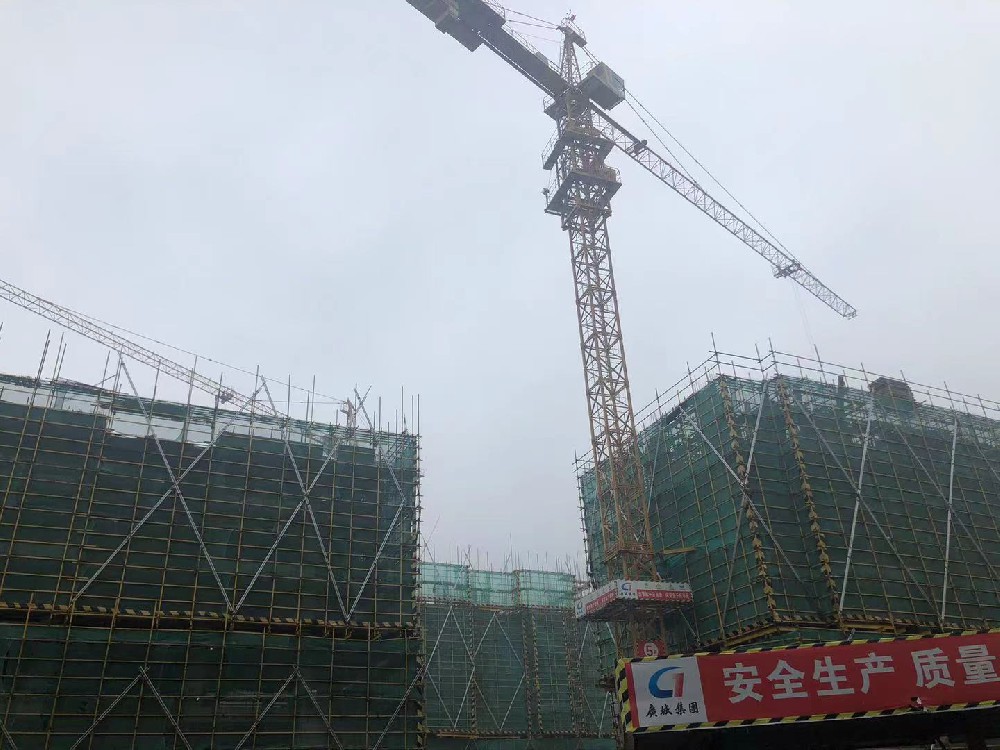 脚手架安装现场