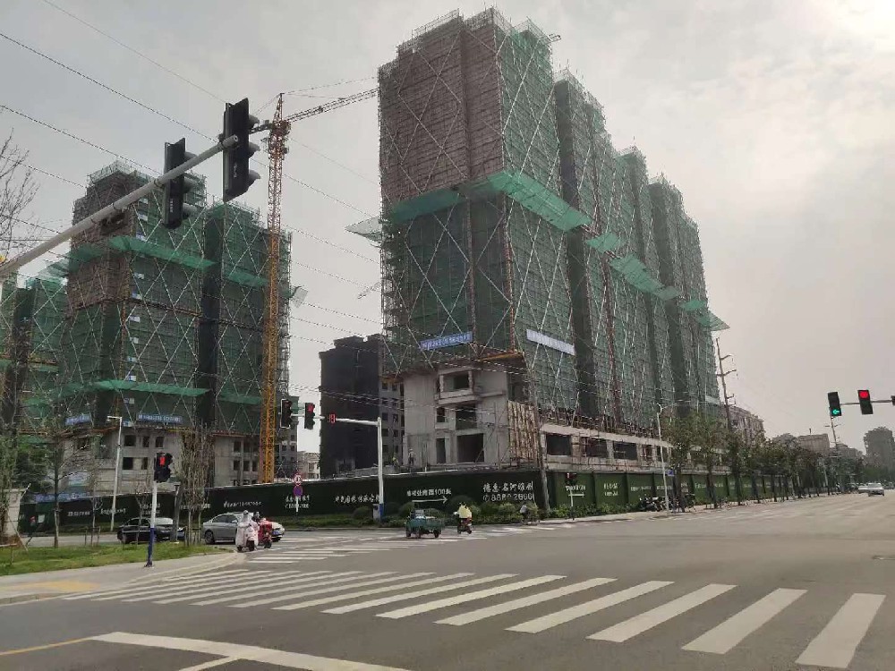 脚手架施工现场